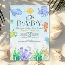 Oh Baby Under Sea Baby Shower