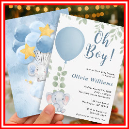 Invitation Oh Boy Baby Shower