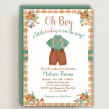 Oh mon petit Baby shower de Turquie