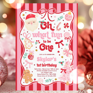 Invitation Oh Quel Plaisir D'être Un Arc De Noël 1er Annivers
