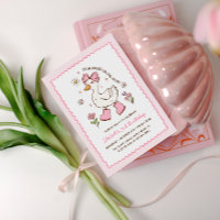 Oie Ridicule en Liberté Ruban Rose Floral