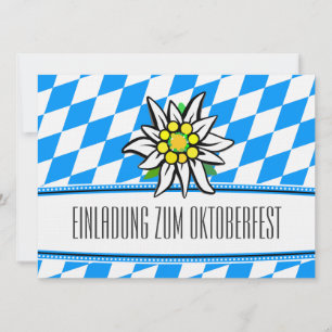 Invitation Oktoberfest culture allemande