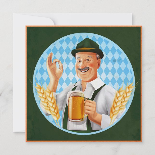 Invitation OKTOBERFEST / Octoberfest - SRF (Devant)