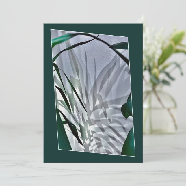 Invitation Ombres grises (Debout devant)