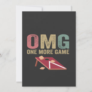 Invitation Omg Un De Plus Jeu Amusant Conrhole Jeu Retro Cade
