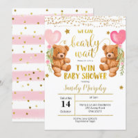 On peut attendre le Baby shower de fille jumelle