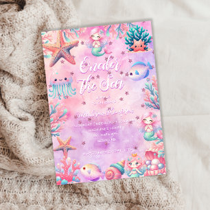 Invitation ONE der The Sea Kids 1er anniversaire