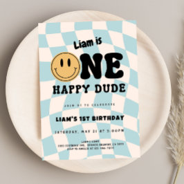 Invitation One Happy Dude