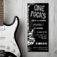 One Rocks Music Theme Concert Billet Anniversaire