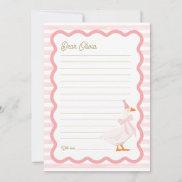 Invitation One Silly Goose 1st Birthday Time Capsule Cards