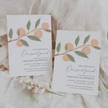 One Sweet Peach 1er anniversaire