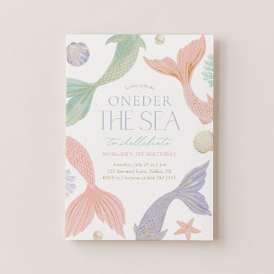 Invitation Oneder la Sirène 1er Anniversaire