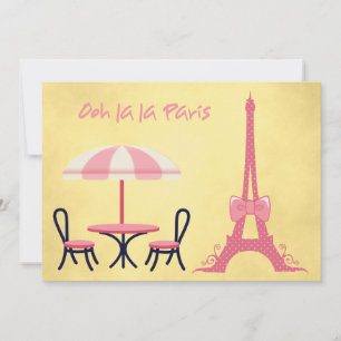 Invitation Ooh la Paris