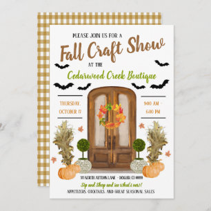 Invitation Open House Automne