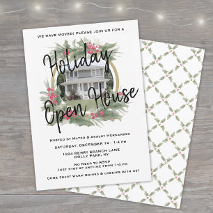 Invitation Open House Fête de Noël
