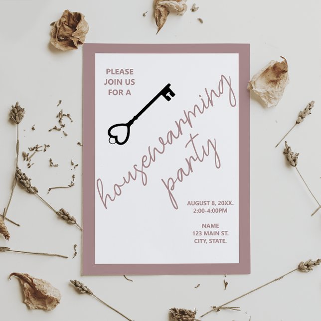 Invitation Open House | Taupe (Créateur téléchargé)