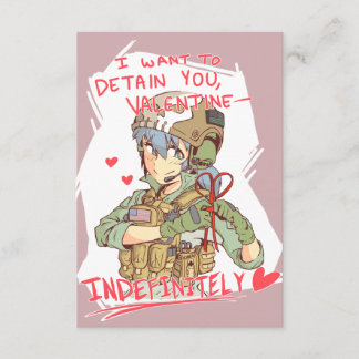 Invitation Opérateur Yandere Valentine 1