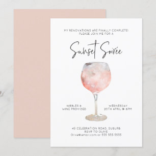 Invitation Option 2: Sunset Soiree