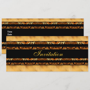 Invitation Or Afrique Sur Noir