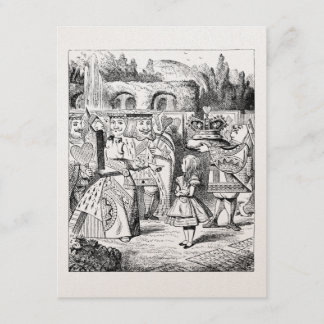 Invitation OR Alice dans l'anniversaire de thé du pays des