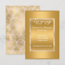 Or Blanc Rose dentelle Simple Toutes les Occassion