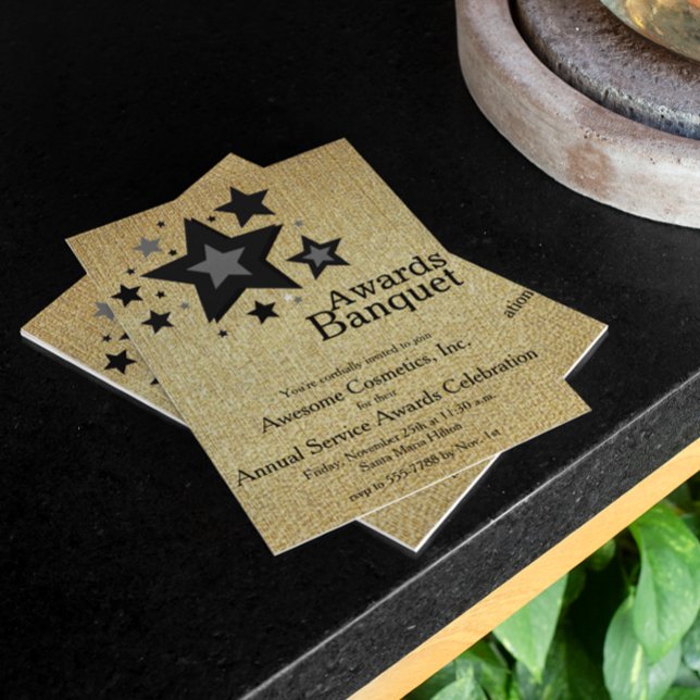 Invitation or métallique (Créateur téléchargé)