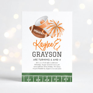 Invitation Orange Football et Jumelage
