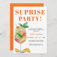 Orange Fun Drink Surprise 50e anniversaire