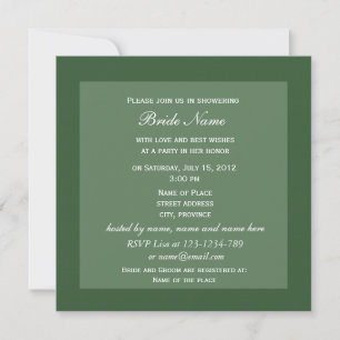 Invitation Orange gerbera marguerite fleurs douche nuptiale
