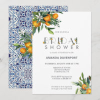 Oranges et Fête des mariées verdoyante