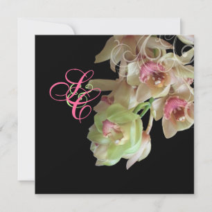 Invitation Orchidée de Pix-Dezines + Flourissement ornemental