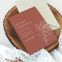 Originaire d'Australie Waratah Protea