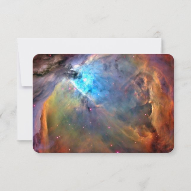 Invitation Orion Nebula Space Galaxy (Devant)