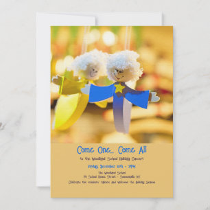 Invitation Ornement en forme d'ange