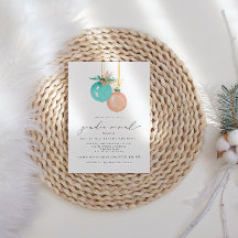 Ornements de Noël Révélation de genre hivernal