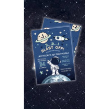 Outer Space Out of this World 1st Birthday