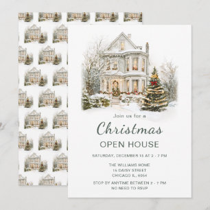 Invitation Ouverture des fêtes de Noël