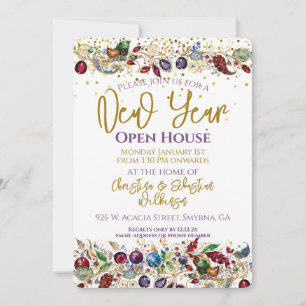 Invitation Ouverture du Nouvel An