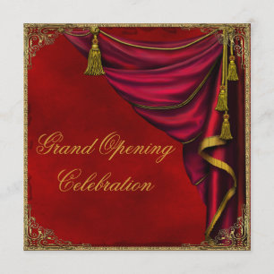 Invitation Ouverture solennelle de l'entreprise Red Gold