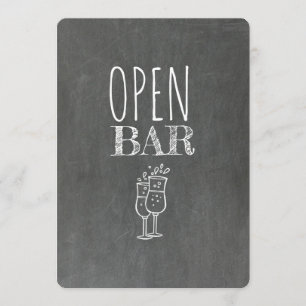 Invitation Ouvrir la barre GROOMSMAN BEST MAN Funny Propo