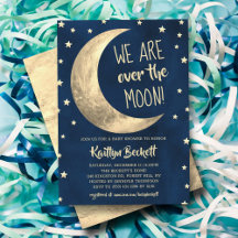 Over The Moon | Baby Shower