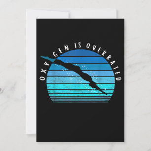 Invitation Oxygen Est Surévalué Les Cadeaux De Nage Coach De 