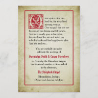 Page Storybook | Vintage Mariage Fairytale