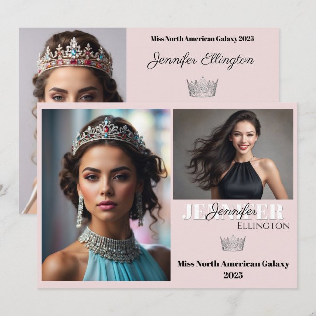 Invitation Pageant Essentials Autograph Comp Card (Devant / Derrière)