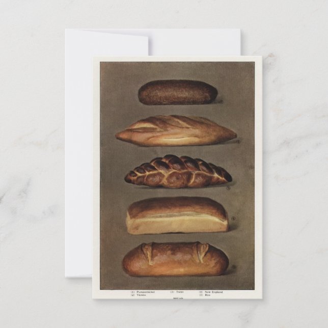 Invitation Pain cassé pour Thanksgiving & Friendsgiving (Devant)