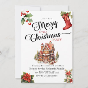 Invitation Pain d'épices   Joyeux Noël