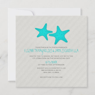 Invitation Paires modernes d'invitations de mariage d'étoiles