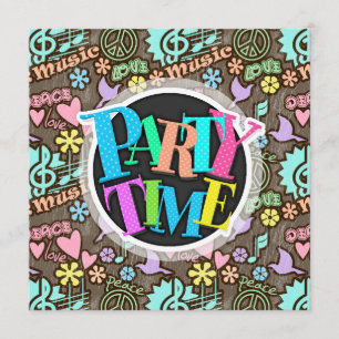 Invitation Paix, amour, musique