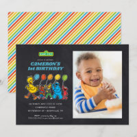 Pal de rue Sésame | Balloirs d'anniversaire en tab