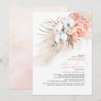 Pampas Rose Pampas Épouses d'honneur déjeuner